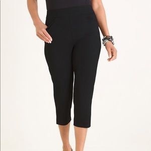 NWT Chico’s Traveler Crepe cropped pants